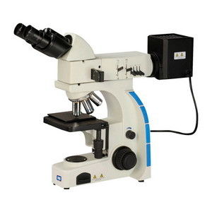 Yansıtıcı ve İletilen Işıkla Dik Binoküler Metalurjik Mikroskop